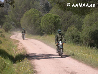 Agentes de Medio Ambiente en servicio de vigilancia de Espacios Naturales Protegidos